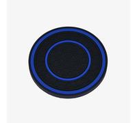 XIIDSTR 2PCS Car Coasters, for Ford Puma ST-Line 2020-2023 Anti Slip Anti Dust Reusable Car Interior Accessories Cup Mats For Men and Women,E