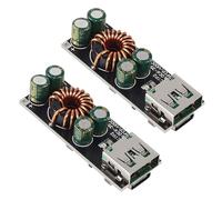 XIITIA 2pcs 60W 6-35V DC to USB Type C PD 3.0 QC4.0 Type A QC3.0 DC Fast Charge 12V 24V Step-Down Power Module USB Type-C Mobile Phone Quick Charge Adapter for Mobile Phone
