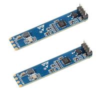 XIITIA 2pcs LD2410D Human Presence Radar Sensor Module HLK-LD2410 LD2410 Millimeter Wave Non-Contact 24GHz ISM Band Serial Port IO Level Output