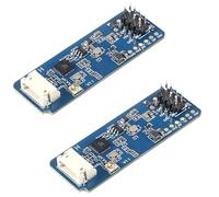 XIITIA 2pcs LD2450 Human Presence Radar Sensor Module HLK-LD2450 LD2450 Millimeter Wave Non-Contact 24GHz ISM Band Serial Port IO Level Output
