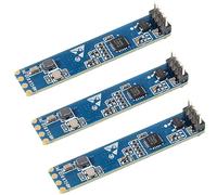 XIITIA 3pcs LD2410D Human Presence Radar Sensor Module HLK-LD2410 LD2410 Millimeter Wave Non-Contact 24GHz ISM Band Serial Port IO Level Output