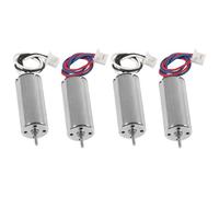 XIITIA 4pcs 716/7x16mm Motor 19000KV Insane Tiny Whoop Drone Frame Brushed Motors 6CW 6CCW Coreless Motor with JST-1.25 Connector for Model Aircraft/UAV/Quadcopter/Toy Aircraft, etc