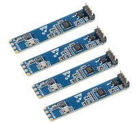 XIITIA 4pcs LD2410D Human Presence Radar Sensor Module HLK-LD2410 LD2410 Millimeter Wave Non-Contact 24GHz ISM Band Serial Port IO Level Output