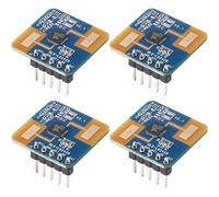 XIITIA 4pcs LD2420 Human Presence Radar Sensor Module HLK-LD2420 LD2420 Millimeter Wave Non-Contact 24GHz ISM Band Serial Port IO Level Output