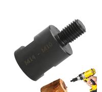 Xiixuuj Grinder Polisher Attachment - Driver Cutter Shaft Accessories M10 to M14 - Electric Drill Grinder Wheel, Angle Grinder Drill, Angle Grinder Adapters, Driver Cutter Shaft Accessories, for