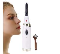 Xiixuuj Heated Eyelash Curler - Heated Lasting Eyelash Curler - Three Temperature Settings Styling Tool for Datings, Daily Makeup, Night Out, Parties