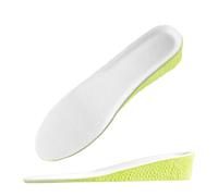 Xiixuuj Height Increase Shoe Insoles | Increasing Inner Insoles | Shock Absorbing Elastic Invisible Inner Shoe for Hiking, Running, Sports, Men, Work Boots and Athletic Shoes