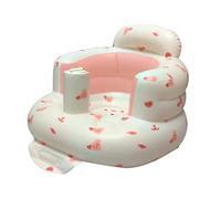 Xiixuuj Inflatable Chair for Kids - Cute Rabbit Toddler Seats - Inflatable Floor Seat, Sit up Chair, Sitting Support with Built-in Air Pump for Outdoor