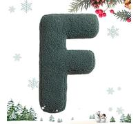 Xiixuuj Letter Plush Pillow - Soft Initial Throw Cushion Plush Pillow | A to Z Initial Letter Soft Hugging Pillow, English Letter Plush Cushion for Kids, Friends, Family