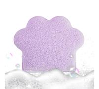 Xiixuuj Make Up Sponges for Face Cleaning - Cat Paw Shape Enlarged Skin Exfoliator Sponge,Manual Enlarged Scrubbing Pads Cosmetic Removal Towels for Travel
