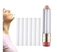 Xiixuuj Nasal Stick - Cooling Sensation Nasal Inhalation Oil Diffuser - Daily Relaxation Congestion Relief Nasal Stick, Portable Soothing Nasal Inhaler Sniffer