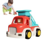 Xiixuuj Toy Construction Vehicles,Cartoon Inertia Toy,Construction Car with Music and Light | for Travel Outside Indoor Playground Home Activities