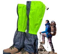 Xiixuuj Waterproof Leg Gaiters, Adjustable Snake Gaiters Hunting Gaiters, Snake Guards Leg Gaiters, Adjustable Boot Gaiters for Hiking, Climbing, Skiing