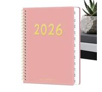 Xijobido 2026 Calendar Planner - 12 Month Planning Spiral Bound Agenda,2026 Weekly Monthly Planner | for School Academic Work Student Women Teacher