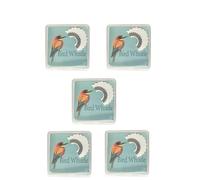 Xijobido 5 Bird Whistle Magi-cal Bird Caller Tongue Whistle | Wacky Whistle | 5 Bird Toys | Noisemaker Toys | 5 Bird Call Whistle | Fun Bird Whistle Bird Caller Tongue Whistle Warbler
