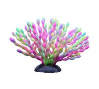Xijobido Aquarium Coral - Soft Silicone Gradient Color | Artificial Coral Aquarium Statue | for Pond Bedroom Study Room Library Restaurant Apartment Urban Dwellers