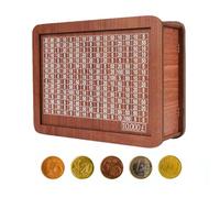 Xijobido Cash Saver Box - Kids Money Savings Jar,Money Bank for Boys and Girls, Adults Money Box with Counter, Portable Storage Case Money Saving Box