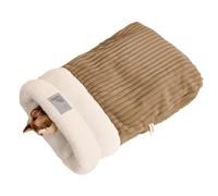 Xijobido Cat Sleeping Bag,Thickened Warm Cat Snuggle Sack - Dog Cat Winter Warm Sleeping Bag Plush Soft Pet Bed, Washable Soft Plush Large Cat Sack for Pets Under 8kg