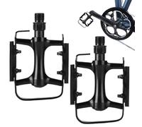 Xijobido Flat Bike Pedals,9/16-inch Lightweight Aluminum Replacement Pedals - Biking Accessories for Cyclists Men Women Youth Enthusiasts Adult Riders
