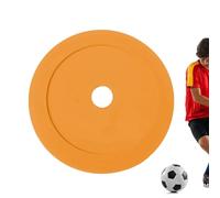 Xijobido Flat Cones Spot Markers,5.9in Flat Small Round Marking Mat,Soft Football Yard Markers | for Adult Youth Athlete Club Team Training Daily Practice Coaching