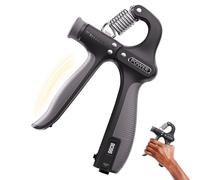 Xijobido Grip Trainer, 11-130 Lbs Finger Forearm Exerciser, Digital Strength Exerciser for Boxing Tennis Climbing Gym Work Travel Home Men Women Athletes Seniors Patients