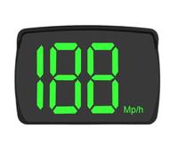 Xijobido Heads Up Display for Cars - Windshield Speed Meter | Multi-Functional Real-Time MPH KMH GPS Speedometer for Truck Driving Racing Taxi Windshield Golf Cart Offroad Vehicle