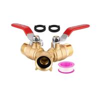 Xijobido Hose Splitter 2 Way | Faucet Splitter 2 Way Heavy Duty - Leak-Proof Irrigation Accessories for Outdoor Lawn Greenhouse Farm Camping