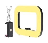 Xijobido Phone Ring Light | Video Recording Fill Lamp Stabilizer | Portable High Brightness LED Ring Selfie Light for Live Streaming, Product Photography