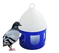 Xijobido Pigeon Waterer,2L Large Bird Drinker - Removable Spill-Proof Pigeon Waterer for Outdoor Bird Cage Hydration Duck Keeping Brooder Setup Quail Raising Poultry Farming