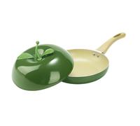 Xijobido Sauce Pot with Lid,Vegetable Fruit Sauce Pot | Frying Pan with Lid,for Kitchen Stove Induction Cooktop Soup Boil Milk Cooking Frying Simmering