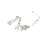 Xijobido Sewing Foot - Adjustable Stainless Steel Guide,Piping Folder Device Puller Rope - for Dressmaking Embroidery Crafting Straight Lines Clothes Beginners Enthusiasts