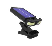 Xijobido Solar Gutter Lights, Clip Solar Wall Lights, Garden Floodlight Motion Sensor Fence Lighting for Lawn Driveways Porch Poolside Balcony Backyard Home Patio Garages Yard