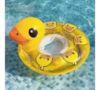 Xijobido Swimming Rings for Kids - Beach Floats Swimming Tube for Kids,Duck Shape Inflatables with Handle Outdoor Toys for Lake Backyard Party Travel Boys Child