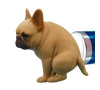 Xijobido Toothpaste Cap - Animal Shape Easy Squeeze - Pooping Dog Butt Toothpaste Topper,for Boys Teens Pet Lovers Children Girls Family Bathroom Travel Dorm Hotel Apartment