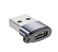 Xijobido Type C to USB Adapter - Aluminum Alloy 2.0 USB a to C Adapter - Portable Video Connector Female to Male Audio Accessories Charge Converter for Cameras Women Men