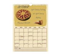 Xijobido Wall Calendar 2026 - Funny Monthly Calendar | Daily Planner for Home Workplace School Scheduling Workout Family, Runs from January to December 2026