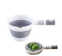 Xijobido Water Dipper | Foldable Bath Pourer,Hangable Ladle Spoon Dipper Portable Tool for Cooking Bathroom Shower Travel Garden