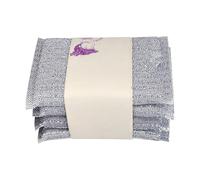 Xijobido Wire Dishwashing Rag | Absorbent Scrub Pads | Wire Non Scratch Dish Cloths - for Kitchen Restaurant Stove Pan Pot Bowl Plate