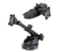 xik 2 in 1 Carplay Mount，Suction Cup + CD Slot GPS Mount for Carplay Screen，Windshield Dashboard Suction Cup， 4-Button Lock Compatible with 7" 9" 10.26" Inch Screen Auto Car Monitor GPS