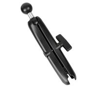 xik Double Socket Arm with 1.5" Double Ball Adapter Compatible with RAM C Size Mounts, 360° Rotation Extension Rod, Electronics Mount for GPS/Fish Finder Mount, for Boat Kayak (11.22" Long Adapter)