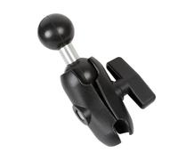 xik Double Socket Arm with 1.5" Double Ball Adapter Compatible with RAM C Size Mounts, 360° Rotation Extension Rod, Electronics Mount for GPS/Fish Finder Mount, for Boat Kayak (5.91" Short Adapter)