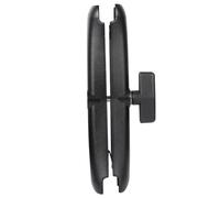 xik Heavy Duty 1.5" Ball Double Socket Arm - 9.1" Aluminum Alloy Extension for Marine Electronics, RAM Mount C-Size Compatible, Fish Finder/GPS Mount Bracket (23cm)