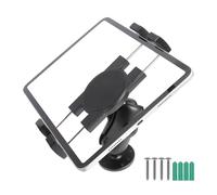 xik Heavy Duty 1.5" Ball Screw Mount Tablet Holder - More Stable Than 1" Ball System, for Large Trucks/Agricultural Vehicles/Boats, Dashboard/Wall Mount, Fits 4.7-12.9" Devices, 360° Swivel
