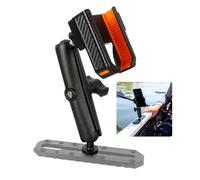 xik Kayak Phone Holder Mount with T-Bolt Ball, Boat Track Cell Phone Mount, [1s Lock & Release][360° Adjustable], Fits 4.7"-7.2" Smartphones