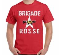 XIKANGGMEI Brigade Rosse T-Shirt Mens The As Worn by Joe Strummer from Red Brigades