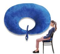 Xikangshun BBL Pillow After Surgery for Butt Sleeping, Brazilian Butt Lift Recovery Post Surgery Sitting Driving Donut Pillow, Adjustable Soft Donut Pillow for Foam Seat Support Hip Cushion