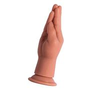 XIKDJ Realistic Hand Dildo Butt Plug with Strong Suction Cup, 7.9 Inch Silicone Fisting Dildo Anal Plug for Beginner Fist Sex, Monster Thick Fist Dildos Adult Sex Toy for Vaginal Anal Stimulation