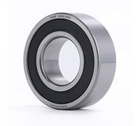 XIKE 1 Pcs 2206-2RS Sealed Self-Aligning Ball Bearings 30x62x20mm, Lubricated and Chrome Steel Fits DIY/Fans/Industrial/Agriculture/Pulp/Paper/Beverage/Textile/Material Handling Machinery.