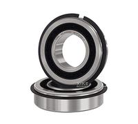XiKe 2 Pack Garage Door Torsion Spring Center Support Precision Bearing ID 1" x OD 2", Rotating Smooth Quiet ＆ High Load and Durable.