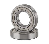 XIKE 2 pcs 6208ZZ Ball Bearings 40x80x18mm Chrome Steel and Pre-Lubricated, 6208-2Z Deep Groove Ball Bearing with Double Metal Seal.